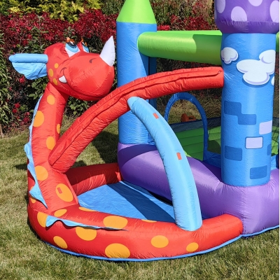 Dračí hrad skákací nafukovací hrad Happy Hop 9022N