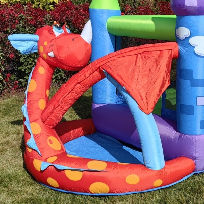 Dračí hrad skákací nafukovací hrad Happy Hop 9022N