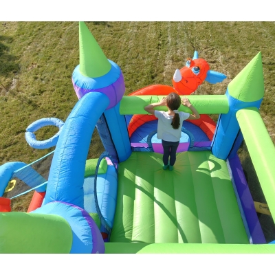 Dračí hrad skákací nafukovací hrad Happy Hop 9022N