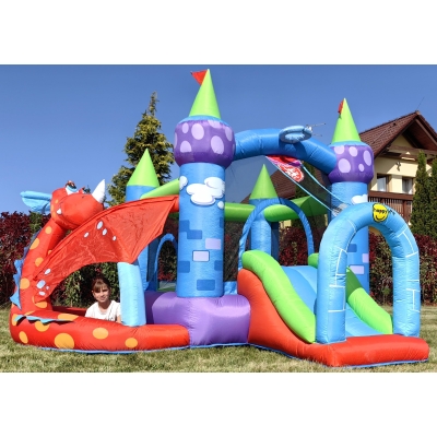 Dračí hrad skákací nafukovací hrad Happy Hop 9022N