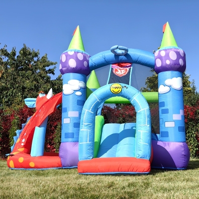 Dračí hrad skákací nafukovací hrad Happy Hop 9022N