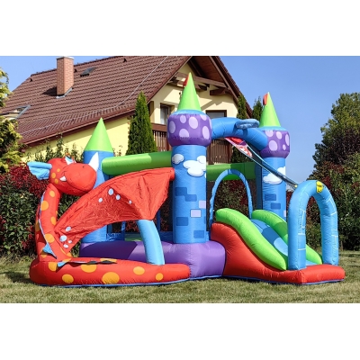 Dračí hrad skákací nafukovací hrad Happy Hop 9022N