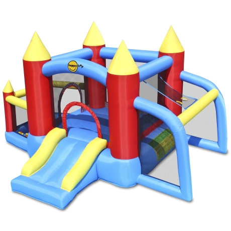 Skákací hrad Football, Happy Hop 9358 doprava zdarma + dárek