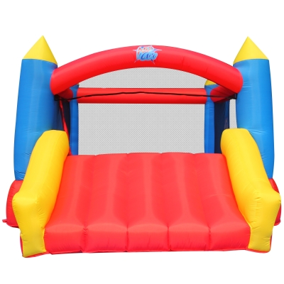 Rytířský skákací hrad se skluzavkou Happy Hop