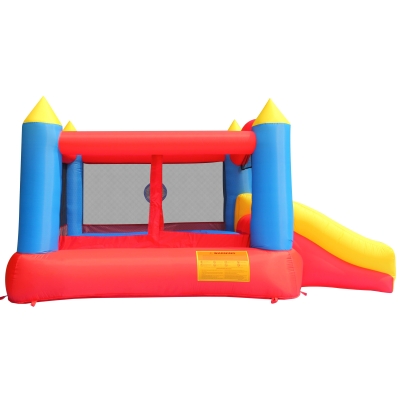 Rytířský skákací hrad se skluzavkou Happy Hop