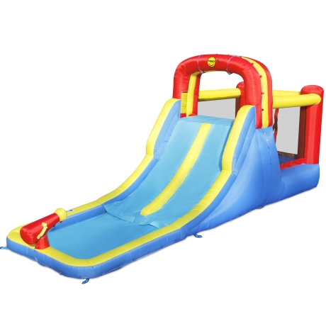 Happy Hop dvojitá skluzavka s Jump zónou 9185C