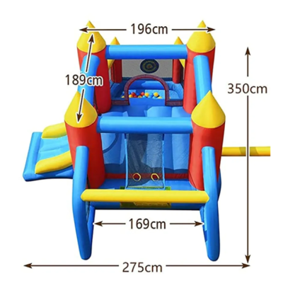 Skákací hrad Football, Happy Hop 9358 doprava zdarma + dárek