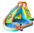 Vodní skluzavka s vodním dělem Happy Hop 9117N Water slide with pool and cannon