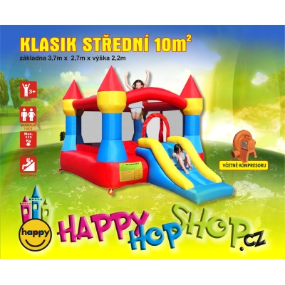Skákací hrad Klasik střední Happy Hop 9017R