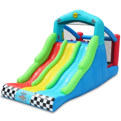 Happy Hop Velká trojitá závodní skluzavka