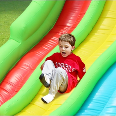 Happy Hop Velká trojitá závodní skluzavka