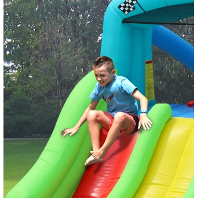 Happy Hop Velká trojitá závodní skluzavka