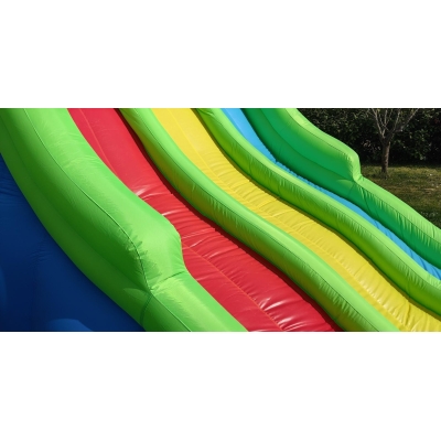 Happy Hop Velká trojitá závodní skluzavka