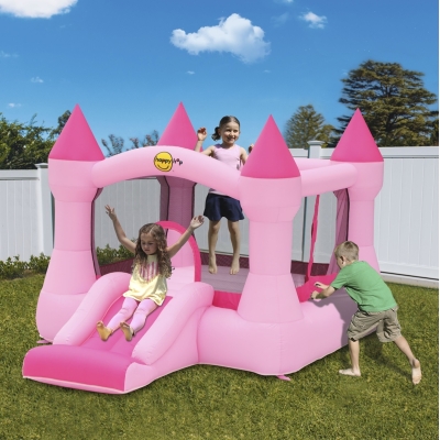 Klasik 9017B růžový skákací hrad