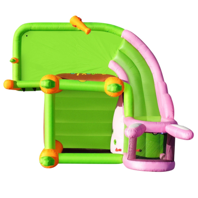 Happy Hop 9797 Bunny land vodní skákací hrad se skluzavkou a bazénkem