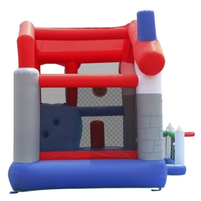 Happy Hop Velký dům 9 v 1 se skluzavkou, velkou skákací plochou a míčky na hraní, happy hop 9515