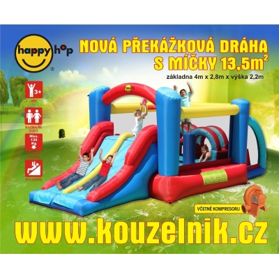 Nová Překážková dráha velká Happy Hop 9163