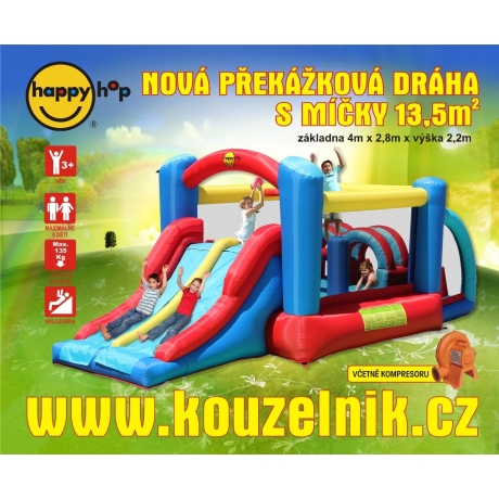 Nová Překážková dráha velká Happy Hop 9163